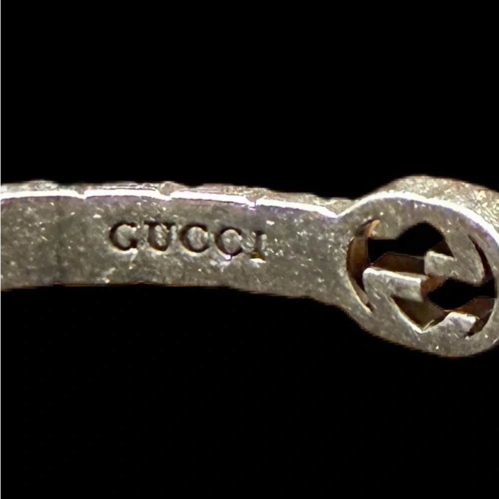 Gucci Silver-tone Double G Horsebit Cuff Bracelet - Picture 5 of 6